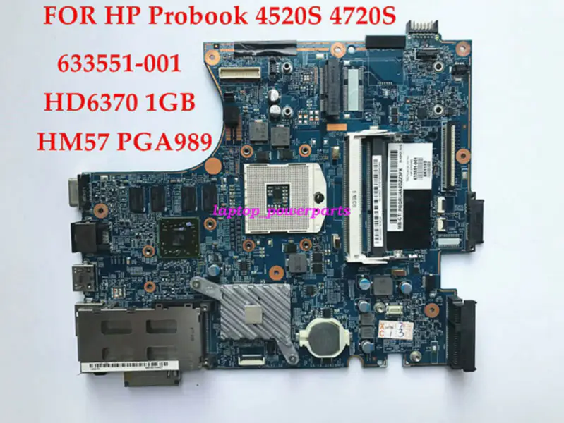 HP 633551-001 48.4GK06.041 633551-001 ATX anakart