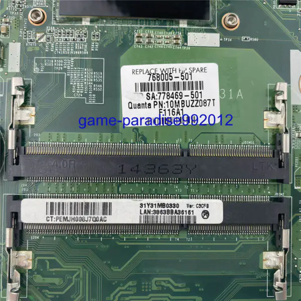 HP 768005-501 anakart
