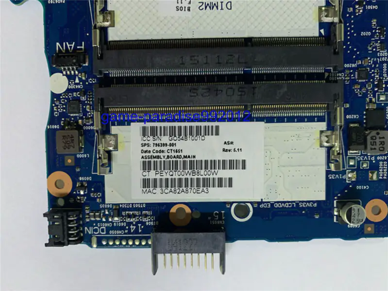 HP 796399-001 anakart
