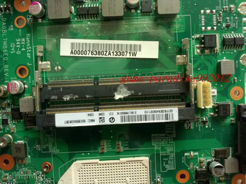 Toshiba 31BL7MB0010 anakart