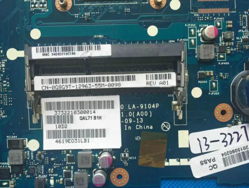 Dell 3521 anakart