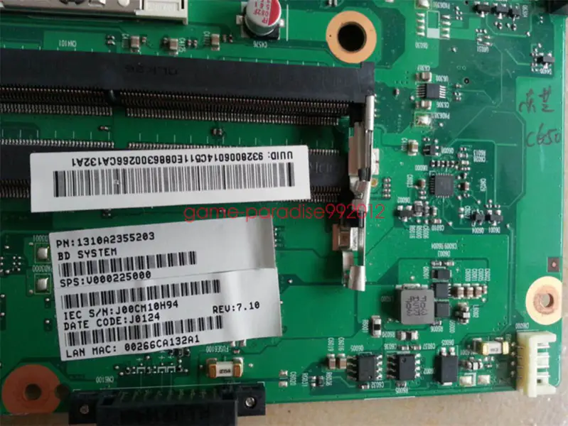 Toshiba V000225000 anakart
