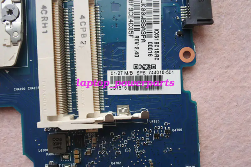 HP 744016-501 HP 650 G1 Intel HM87 Anakart ATX anakart