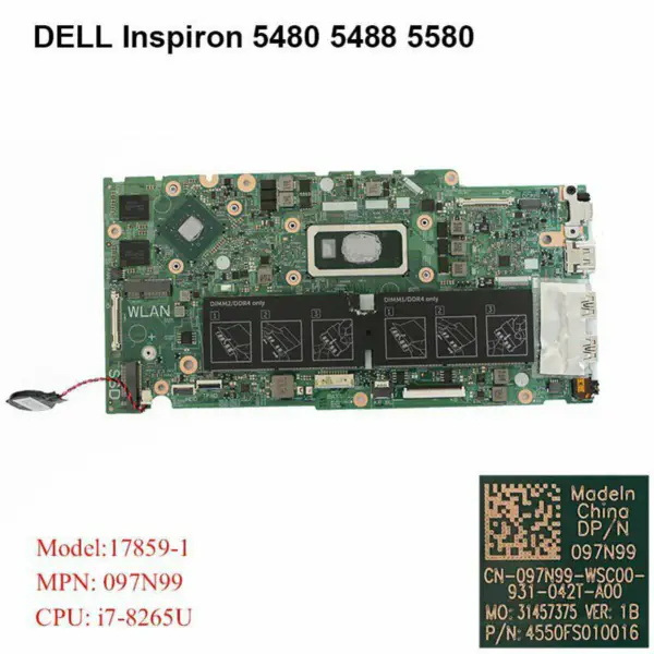 Dell 097N99 anakart