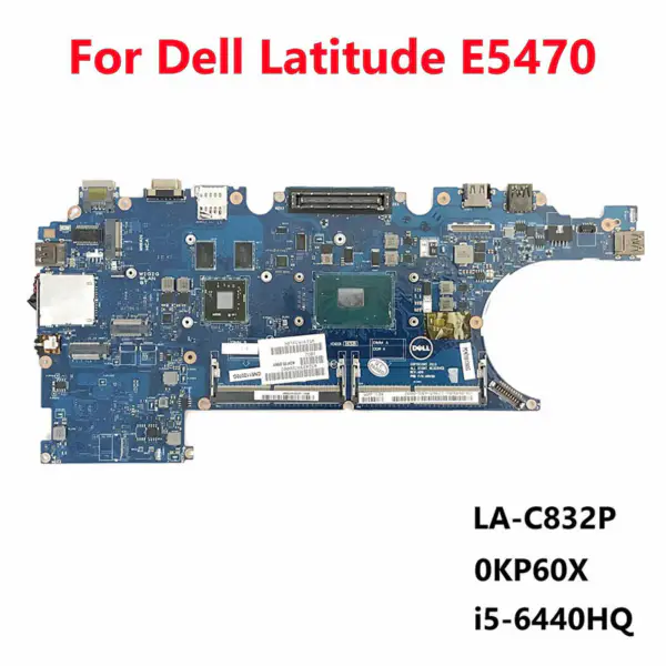 Dell 0KP60X ADP70 LA-C832P Rev: 1.0 (A00) anakart
