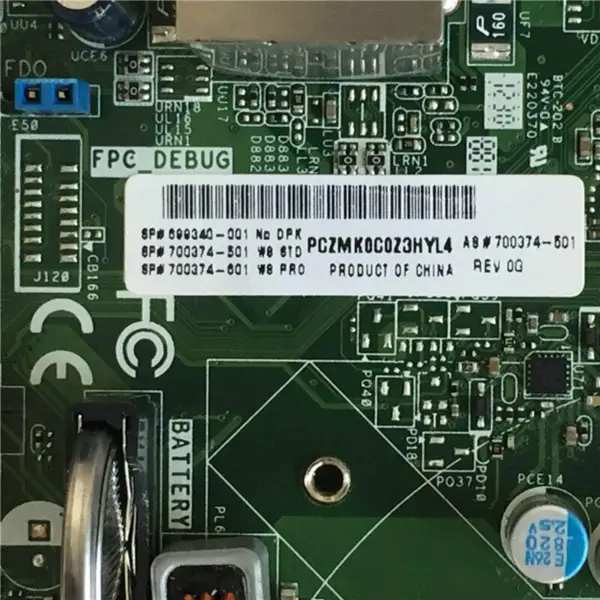HP 700374-501 Pavilion P2 IPXSB-DM ITX H61 anakart
