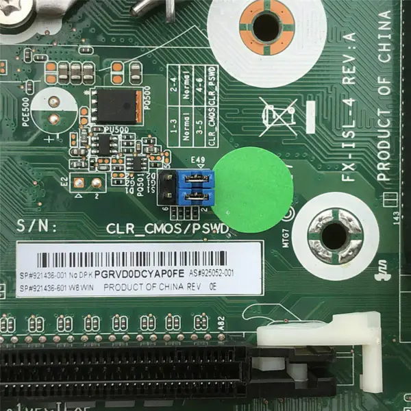 HP 925052-001 Prodesk 280 G3 FX-ISL-4 anakart