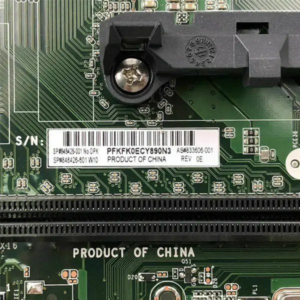 HP 833606-001 285 Pro G1 G2 MT FM2 anakart