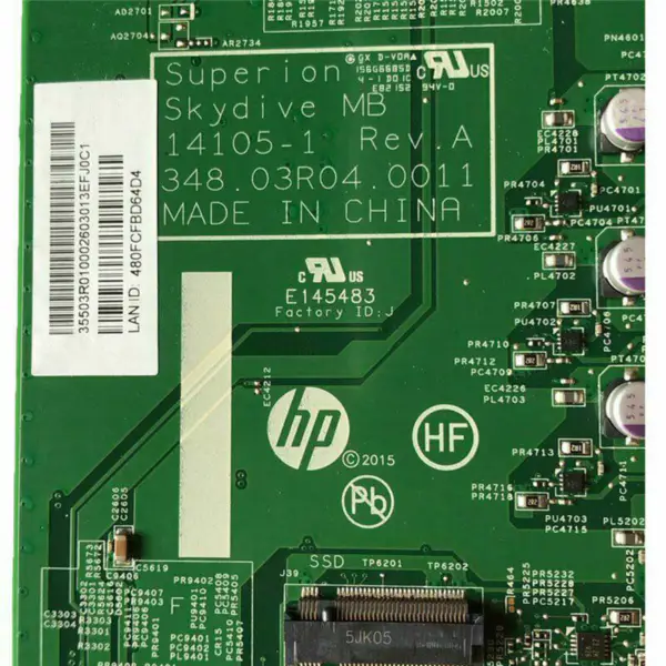HP Envy Curved 34-A AIO 810716-002 14105-1 anakart