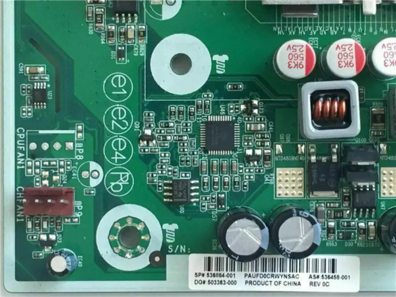 HP 536458-001 HP Compaq 8000 Elite 775 pin Q45 Anakart anakart