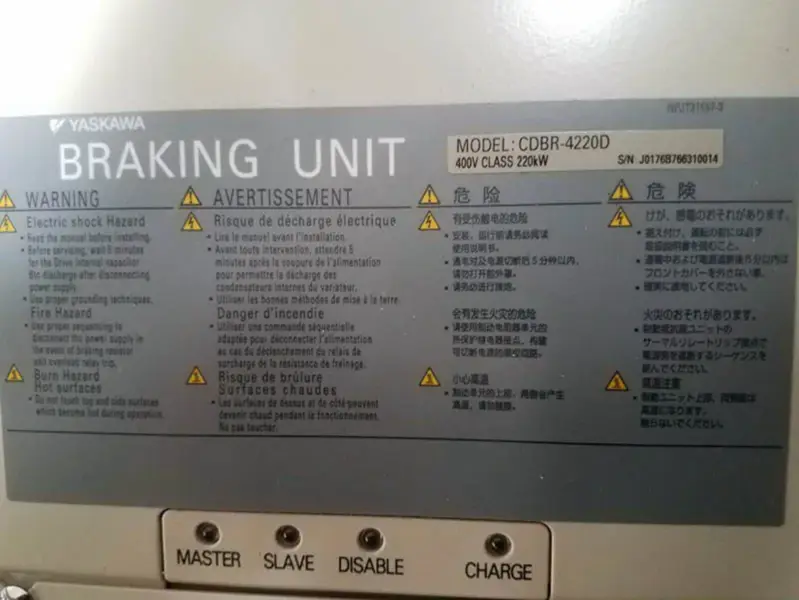 YASKAWA ELEKTRİK CDBR-4220D