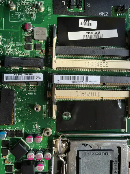 HP 648512-001 DA0ZN9MB6H0 anakart