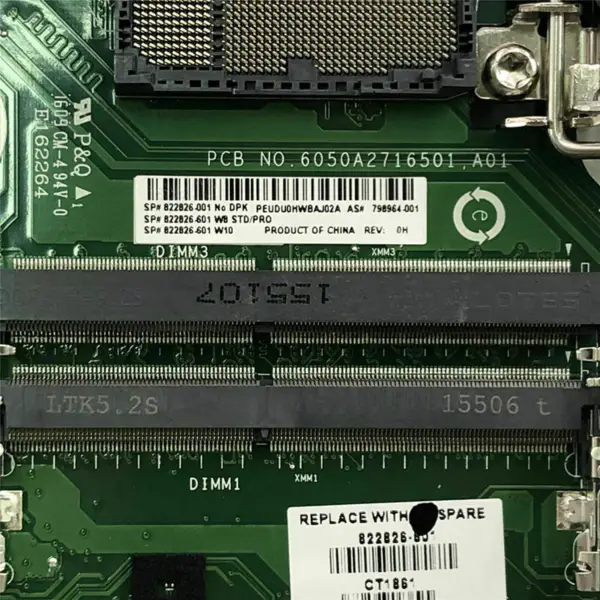 HP 798964-001822826-601 anakart