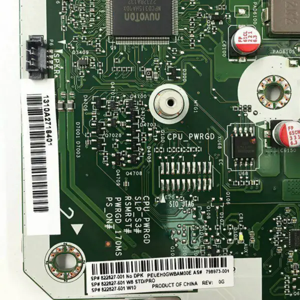 HP 822827-001798973-001 anakart