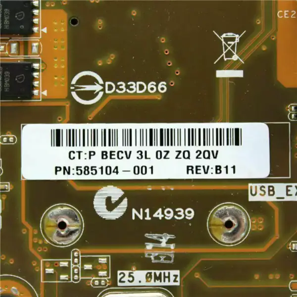 HP 600-1188cn anakart