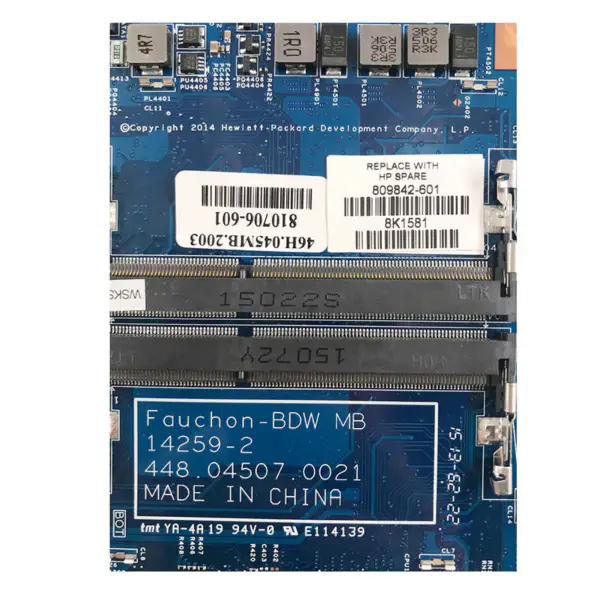 HP 809842-001 anakart