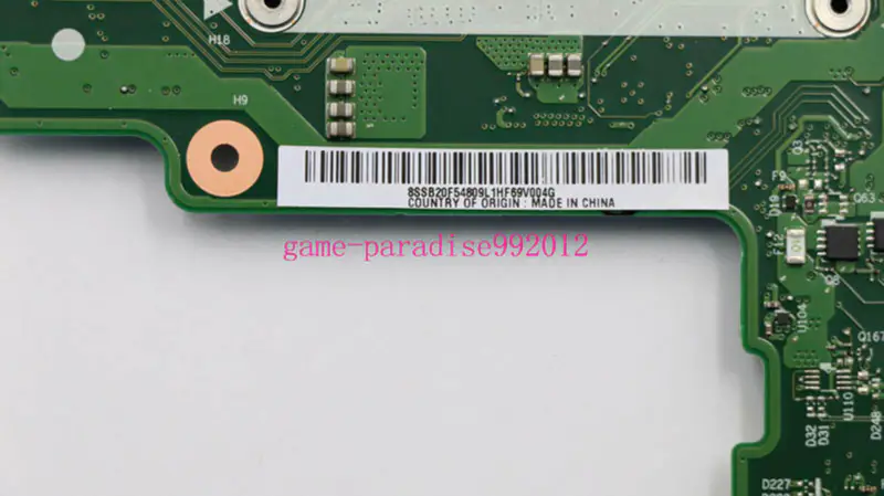Lenovo 00HN511 anakart