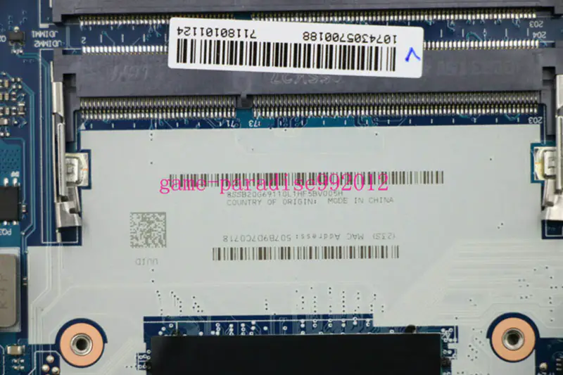 Lenovo 00HT586 anakart