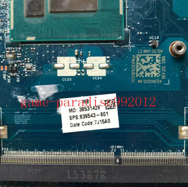 HP 839543-601 anakart