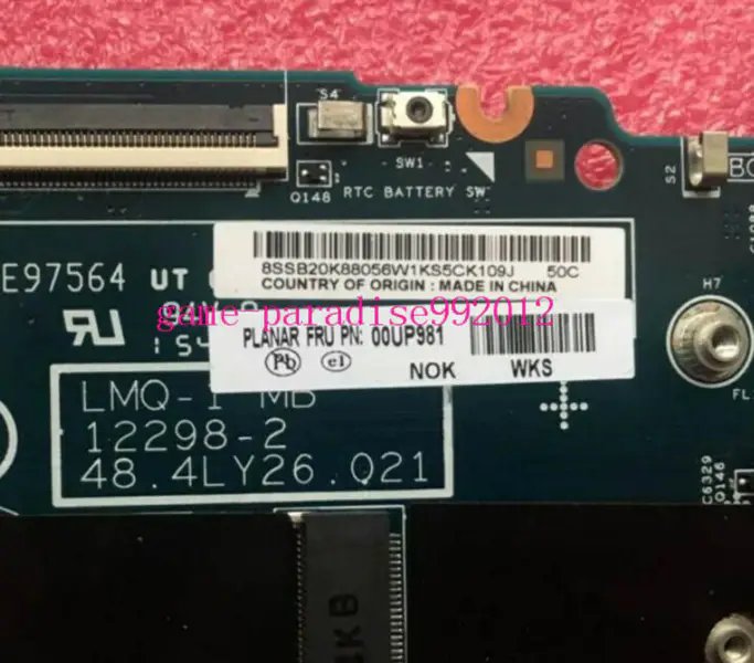 Lenovo 00UP981 anakart