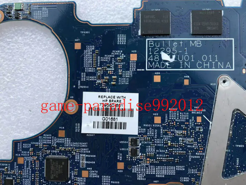 HP 739580-601 anakart