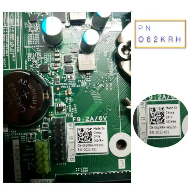 Dell 062KRH anakart