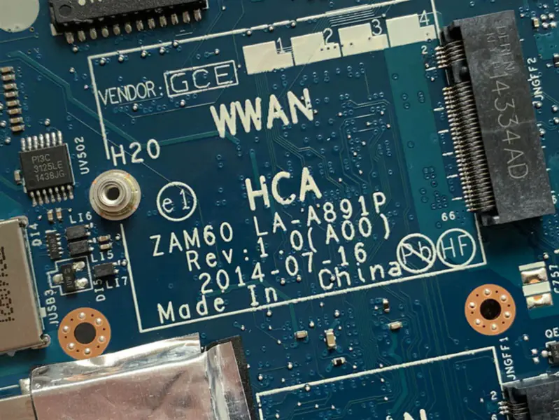 Dell 0FCJ49 anakart
