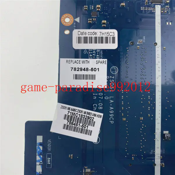 HP 782948-501 anakart