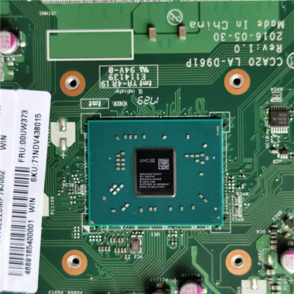 Lenovo 00UW373 LA-D961P anakart