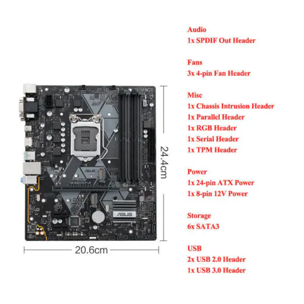 Asus PRIME B360M-A anakart