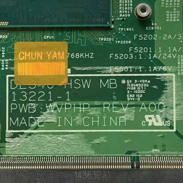 Dell 07V7FW anakart