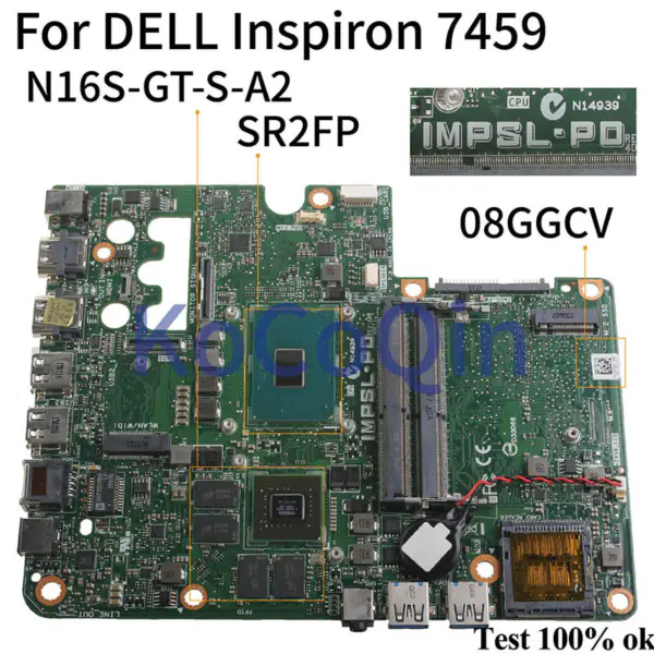 Dell 08GGCV8GGCV i5-6300HQ anakart