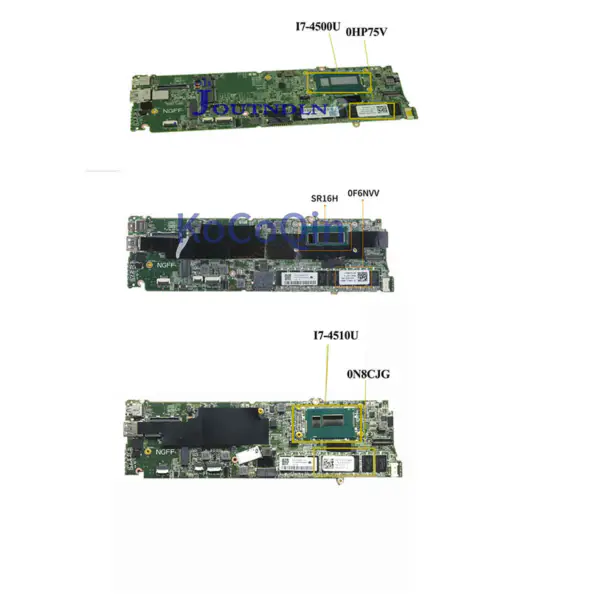 HP 0HP75V 0N8CJG N8CJG I7-4510U 0F6NVV F6NVV I7-4650U anakart