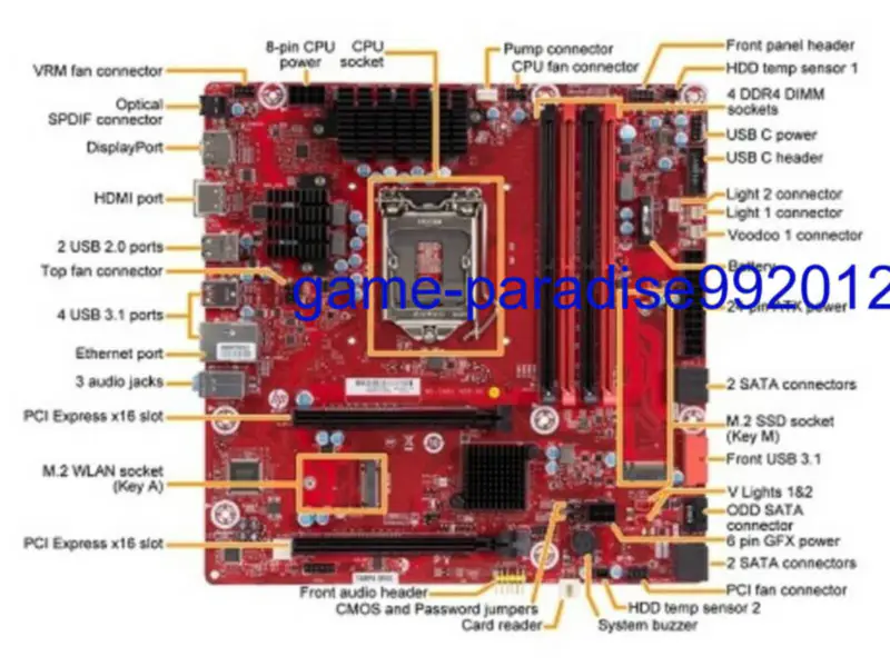 HP L02051-001 anakart