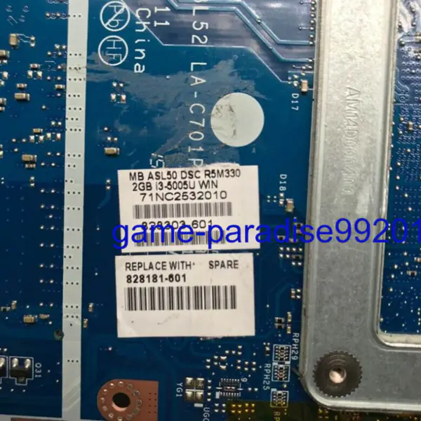 HP 828181-601 anakart
