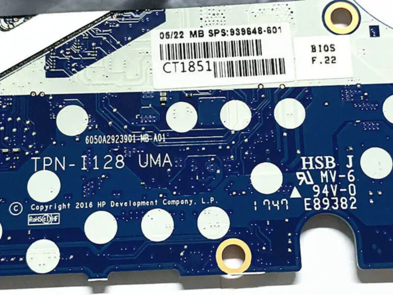 HP 939648-601 anakart
