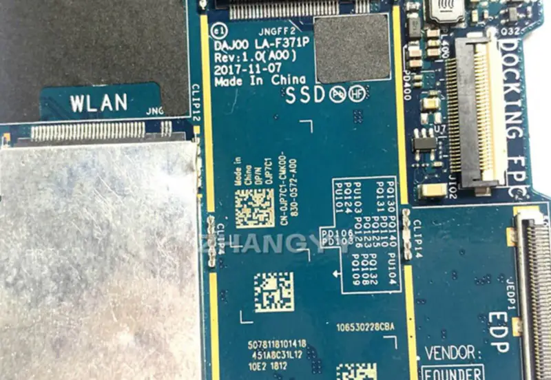 Dell 0JP7C1 anakart