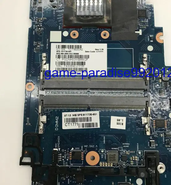 HP 911738-601 anakart