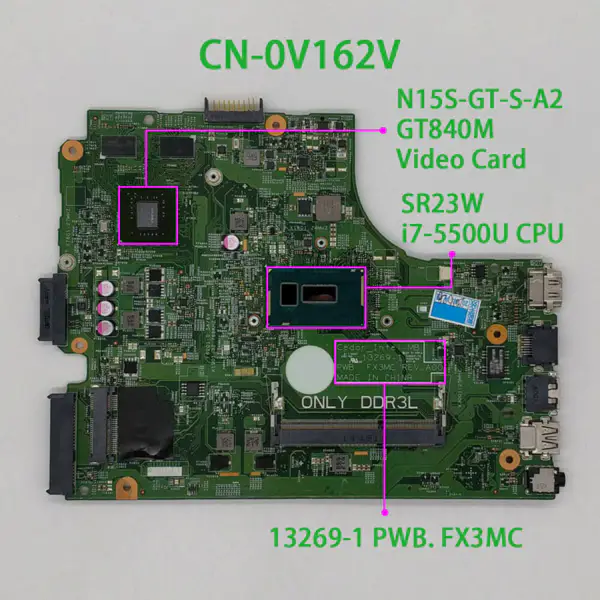 Dell 0V162V anakart