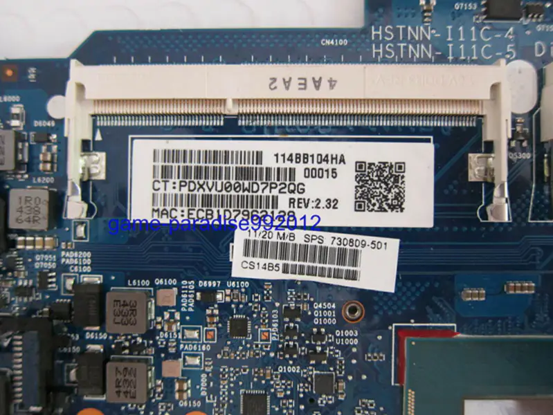 HP 730809-501 anakart