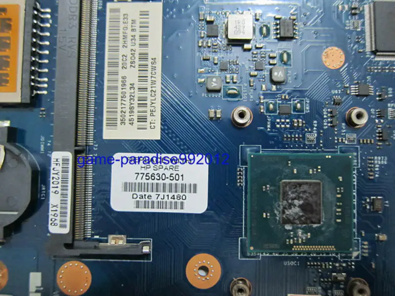 HP 775630-501 anakart
