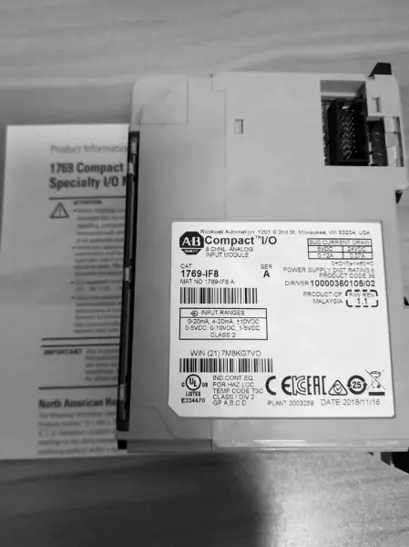 Allen-Bradley 1769-IF8 1769IF8 1769-IF8/A modülü