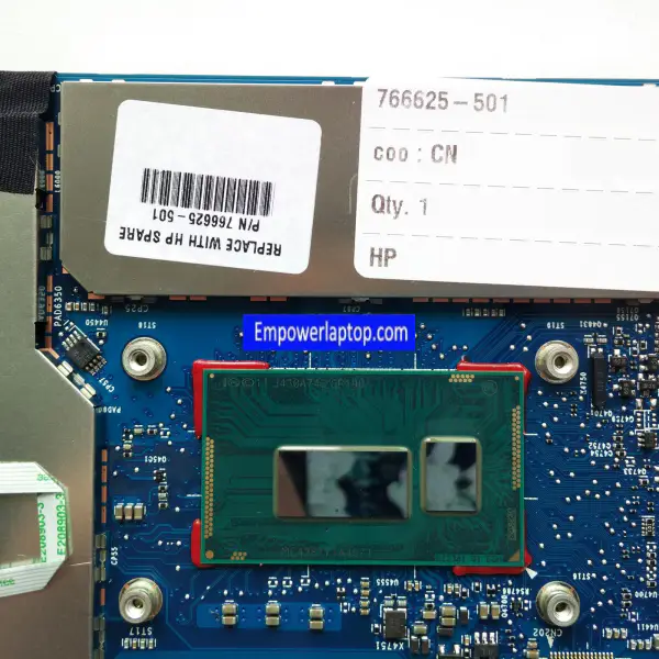 HP 766625-001 766625-601 i5-4302Y CPU 4GB 1.6GHz Anakart