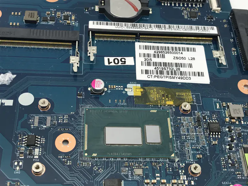 HP 760970-001 760970-501 LA-A992P Anakart