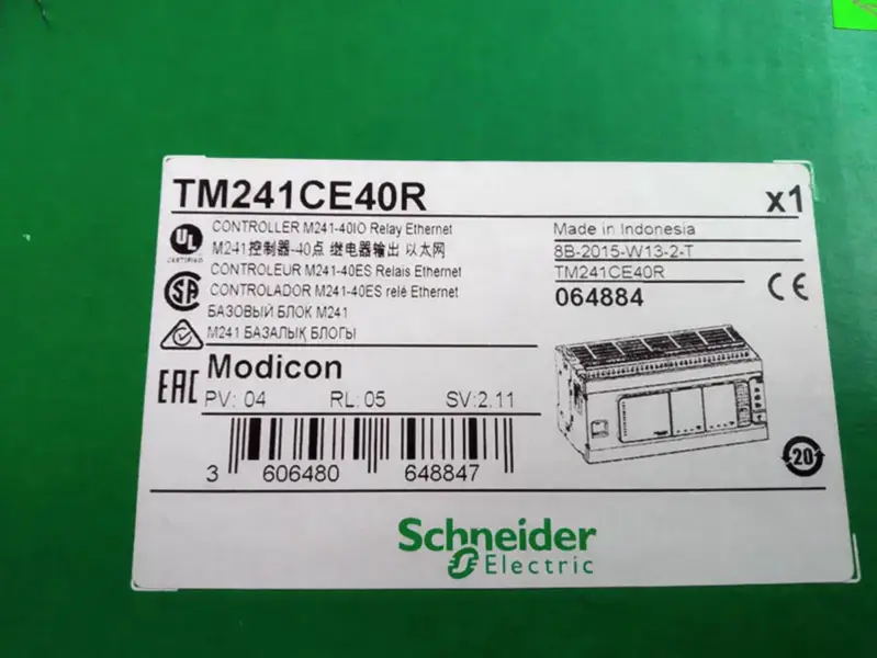 SCHNEIDER TM241CE40R mantık denetleyicisi
