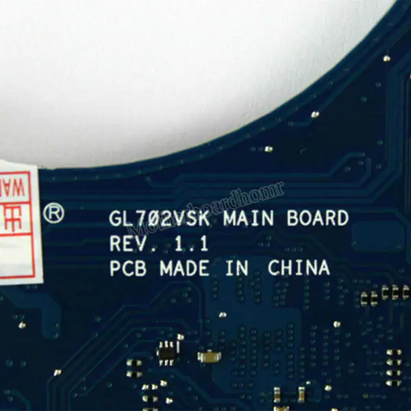 Asus 60NB0DZ0-MB1260 GL702VSK anakart