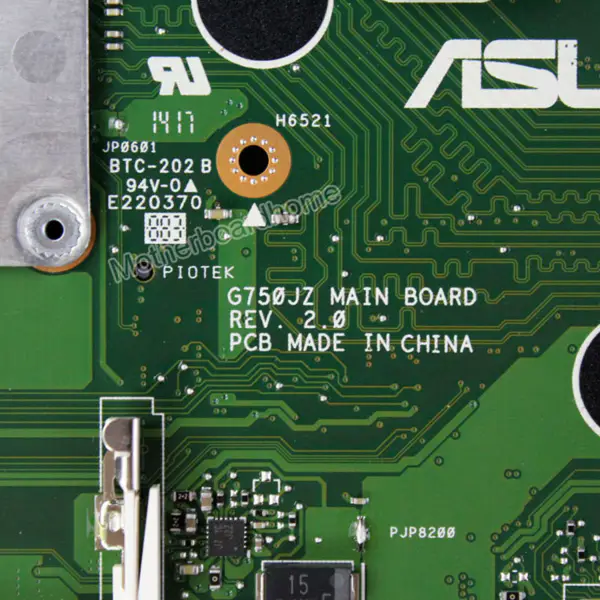 Asus 60NB07J0-MB1120 G750JYA ATX anakart