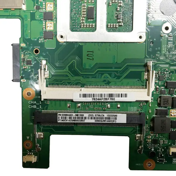 Asus 60NB04K0-HD1300 G750JZ ATX anakart