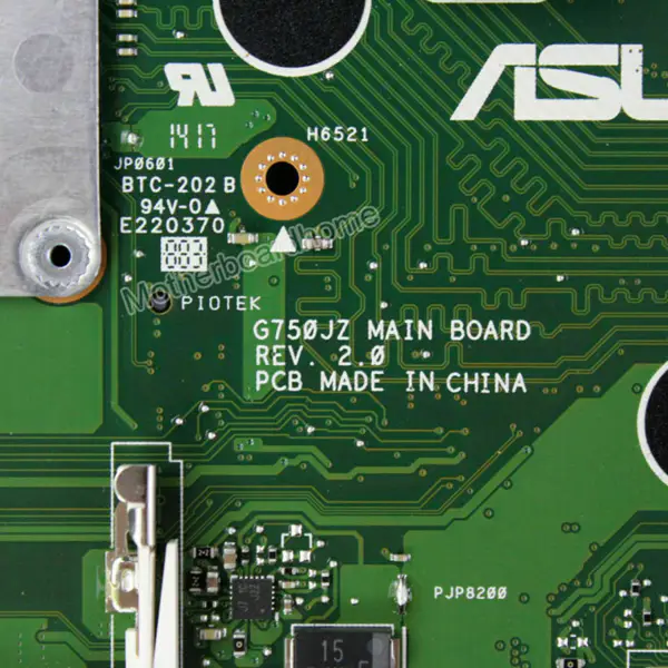 Asus 60NB04K0-HD1300 G750JZ ATX anakart