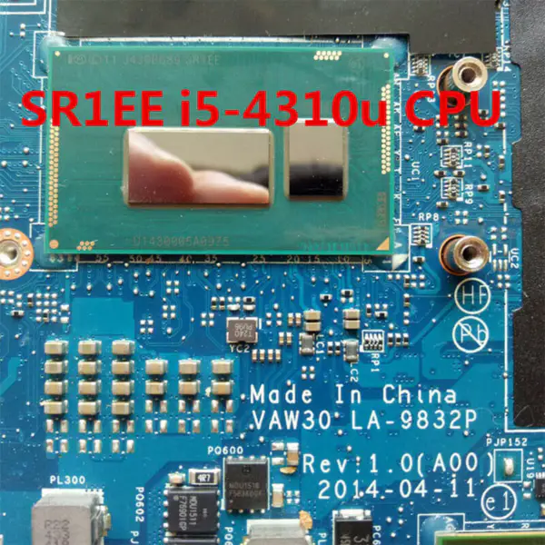 Dell 08XGRY E5440 LA-9832P anakart